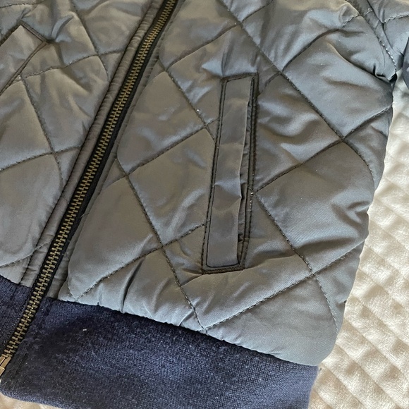 THE CHILDRENS PLACE BABY BOY 18-24 MONTHS BLUE QUILTED JACKET - Picture 2 of 15